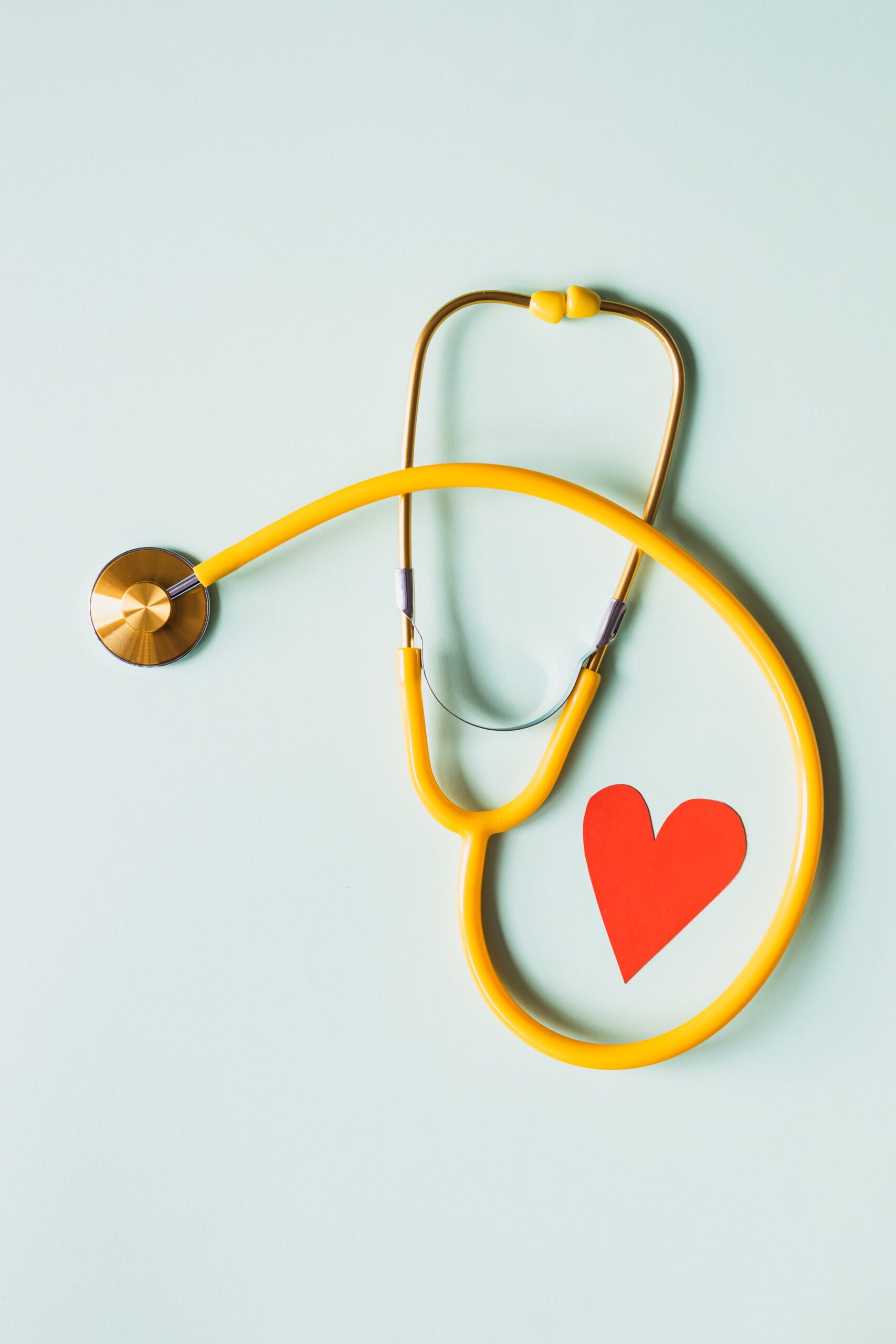 Picture of stethoscope with heart symbol symbolising STD testing services